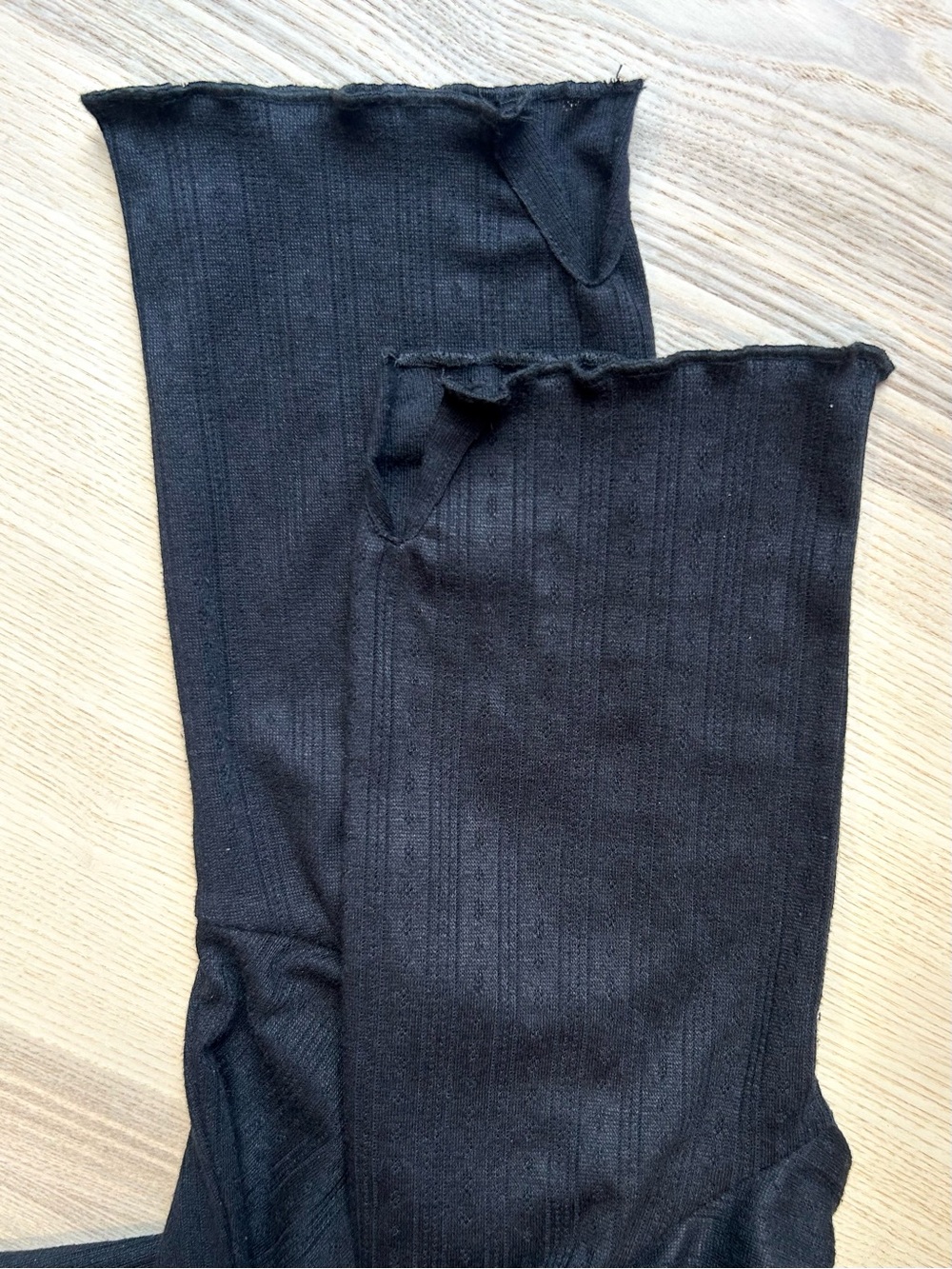 Natural Life Leah Pointelle Top 3/4 Sleeves Cotton Capsule Timeless Size M - Picture 8 of 10